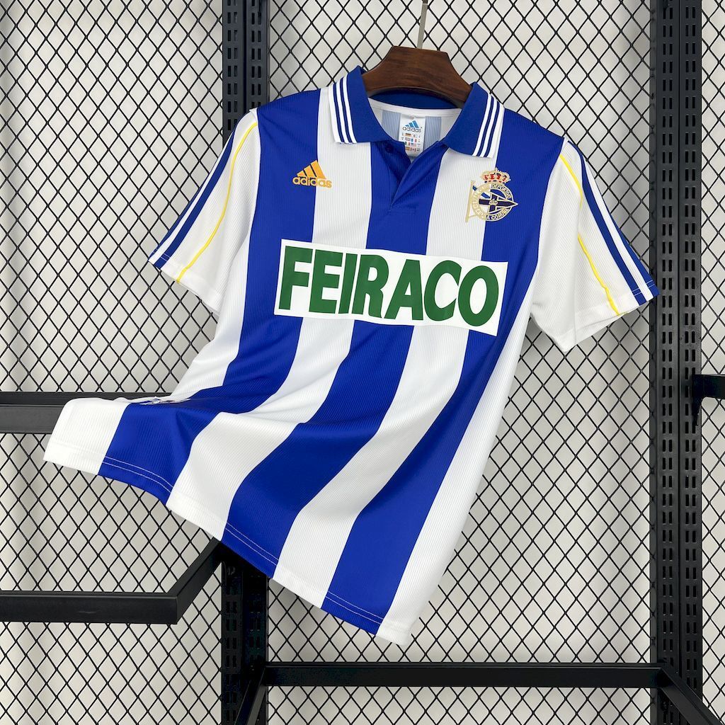 Camiseta Retro Deportivo de la Coruña 1999-2000